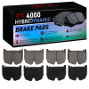 DFC 03-08 Mercedes-Benz SL65 AMG Front 4000 Hybridynamic Brake Pads - 4000-0983-00 Photo - out of package