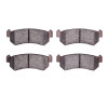 DFC 04-07 Suzuki Reno Rear 4000 Hybridynamic Brake Pads - 4000-1036-00 Photo - Primary