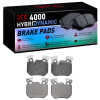 DFC 06-13 BMW 330I Rear 4000 Hybridynamic Brake Pads - 4000-1372-00 Photo - Primary