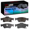 DFC 11-26 Jeep Grand Cherokee Wk Rear 4000 Hybridynamic Brake Pads - 4000-1498-00 Photo - Primary