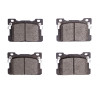 DFC 17-19 Genesis G90 Rear 4000 Hybridynamic Brake Pads - 4000-1976-00 Photo - Primary