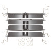 DFC 20-26 Ford Transit-350 Srw Rear 4000 Hybridynamic Brake Pads - 4000-2388-00 Photo - out of package