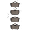 R1 00-07 Volvo S40 Rear Ceramic Brake Pads - 2310-0838-00 Photo - out of package