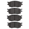 R1 06-12 Kia Rio5 Front Ceramic Brake Pads - 2310-1156-00 Photo - out of package