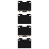 R1 93-99 Mitsubishi 3000GT Rear Semi Met Brake Pads - 2311-0631-00 Photo - out of package