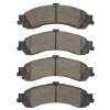 R1 00-06 GMC Sierra 1500 2WD (Excl Heavy Duty & Limited) Rear Semi Met Brake Pads - 2311-0834-00 Photo - Primary