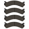 R1 01-10 GMC Sierra 3500 4WD Rear Semi Met Brake Pads - 2311-0909-00 Photo - Primary