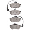 R1 94-95 Volkswagen Golf Front Optimum OE Brake Pads - 2551-0684-00 Photo - out of package
