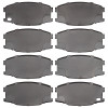 R1 95-04 Mitsubishi Fuso Rear Optimum OE Brake Pads - 2551-0734-00 Photo - out of package