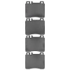 R1 91-99 Mercedes-Benz S320 Front Euro Ceramic Brake Pads - 2600-0577-00 Photo - out of package
