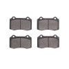 R1 97-07 Volvo S60 Rear Euro Ceramic Brake Pads - 2600-0592-10 Photo - Primary