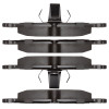 R1 96-03 BMW 528I Front Euro Ceramic Brake Pads - 2600-0725-00 Photo - out of package