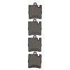 R1 96-11 Mercedes-Benz SLK280 Rear Euro Ceramic Brake Pads - 2600-0876-00 Photo - out of package