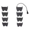 R1 17-22 Audi TT Quattro RS Front Euro Ceramic Brake Pads - 2600-2099-10 Photo - out of package