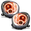 Oracle 11-15 Mini Cooper Countryman LED Headlight Halo Kit - Amber - 1321-005 User 1