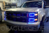 Oracle 14-15 Chevrolet Silverado LED Non Projector Headlight Halo Kit - Blue - 2271-002 Photo - lifestyle view