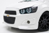 Oracle 12-16 Chevrolet Sonic LED Headlight Halo Kit - Blue - 2640-002 Photo - lifestyle view