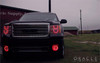Oracle 08-13 GMC Sierra LED Round Ring Headlight Halo Kit - Blue - 2653-002 Photo - lifestyle view