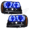 Oracle 02-09 Chevrolet Trail Blazer LED Headlight Halo Kit - Blue - 3972-002 User 1