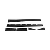 EOS Track Style Side Skirts - Gloss Black - 10-15 Camaro SS (SS-667-V2-ABS)