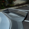 EOS Carbon Fiber 1.5" Extended Rear Wing Wickerbill Winglets - C8 Corvette Z06 (SPLITTER-1354-BKCF)