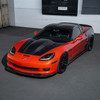 EOS Track Edition Carbon Fiber Hood - 05-13 C6 Corvette (HOOD-1064-BKCF)