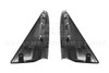 EOS Extended Rear Splash Guards - Carbon Fiber - C7 Corvette Stingray / Z06 (MF-233-BKCF)