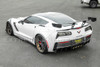 EOS Extended Rear Splash Guards - Carbon Fiber - C7 Corvette Stingray / Z06 (MF-233-BKCF)