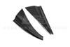 EOS Extended Rear Splash Guards - Carbon Flash - C7 Corvette Stingray / Z06 (MF-233-V2-ABS)
