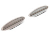 Raxiom 97-04 Chevrolet Corvette C5 Axial Series LED Rear Side Markers- Clear - CV4594 Photo - Primary