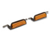 Raxiom 21-26 Ford Bronco LED Halo Headlights with Amber Backlight- Black Housing- Clear Lens - FB48241 Photo - Close Up