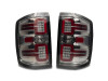 Raxiom 14-18 Chevrolet Silverado 1500 LED Tail Lights/SeqTurn Signals- Chrome- Smoked Lens - S114458 Photo - Close Up