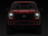 Raxiom 15-17 Ford F-150 LED Projector Headlights with LED Amber DRL- Black Housing- Clear Lens - T558778 Photo - Close Up