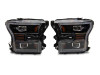 Raxiom 15-17 Ford F-150 LED Projector Headlights with LED Amber DRL- Black Housing- Clear Lens - T558778 Photo - Close Up
