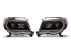 Raxiom 05-11 Toyota Tacoma Axial Series Switchback Projector Headlights- Black Housing- Clear Lens - TT23361 Photo - Primary