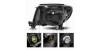 Raxiom 05-11 Toyota Tacoma Axial Series Switchback Projector Headlights- Black Housing- Clear Lens - TT23361 Photo - Primary