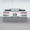 EOS Carbon Fiber Rear Spoiler w. Extended Winglets - C8 Corvette Z06 (SPOILER-733-BKCF_SPLITTER-1354-BKCF)