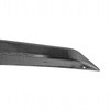 EOS Carbon Fiber Rear Spoiler w. Extended Winglets - C8 Corvette Z06 (SPOILER-733-BKCF_SPLITTER-1354-BKCF)