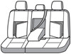 Covercraft 19-25 Chevrolet Silverado Carhartt Super Dux Precision Fit Second Row Seat Covers - GTC4138COGY Photo - out of package