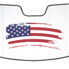 Covercraft American Flag UVS100 Premier Custom Sunscreen - UVD11817WHUVD002 Photo - Close Up