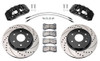 Wilwood AERO6 Big Brake Kit - Front - Black Calipers / D&S Rotors - 19-24 Silverado & Sierra 1500