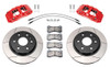 Wilwood AERO6 Big Brake Kit - Front - Red Calipers / Slotted Rotors - 19-24 Silverado & Sierra 1500