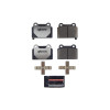 Power Stop 08-15 Mitsubishi Lancer Rear Z26 Street Pad w/Hardware - Z26-1368 Photo - Primary