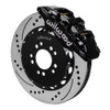 Wilwood AERO6 Big Brake Kit - Front - 15" Rotors / Black Calipers / D&S Rotors - C7 Corvette LT1 / LT4 / LT5