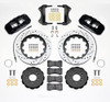 Wilwood AERO6 Big Brake Kit - Front - 15" Rotors / Black Calipers / D&S Rotors - C7 Corvette LT1 / LT4 / LT5