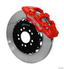 Wilwood AERO6 Big Brake Kit - Front - 14.25" Rotors / Red Calipers / Slotted Rotors - C7 Corvette LT1 / LT4 / LT5