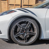 EOS Wheel Well Arches Front & Rear - Carbon Fiber - C8 Corvette