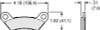 Wilwood pad brake DH4E W/SHIM axle set - 150-10356K Photo - Primary