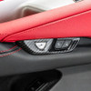 EOS Locks Button Cover - Carbon Fiber - C8 Corvette