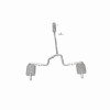 BRExhaust 19-25 Nissan Altima 2.5L Direct-Fit Replacement Exhaust Kit - 106-1091 360 Degree Image Set